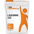 thumbnail image 1 of BulkSupplements L-GLutamine Powder - Amino Acid Supplements, Glutamine Supplement - Unflavored, 500g (1.1 lbs), 1 of 5