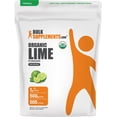 thumbnail image 1 of BulkSupplements Organic Lime Powder - 500 Grams (1.1 lbs), 1 of 5