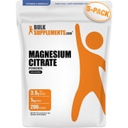 BulkSupplements Magnesium Citrate Powder, 3.5g - 5kg - 11 lbs