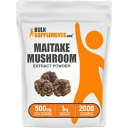 BulkSupplements Maitake Mushroom Extract Powder - Mushroom Supplement, Vegan & Herbal Supplement, 500mg per Serving, 1kg (2.2 lbs)