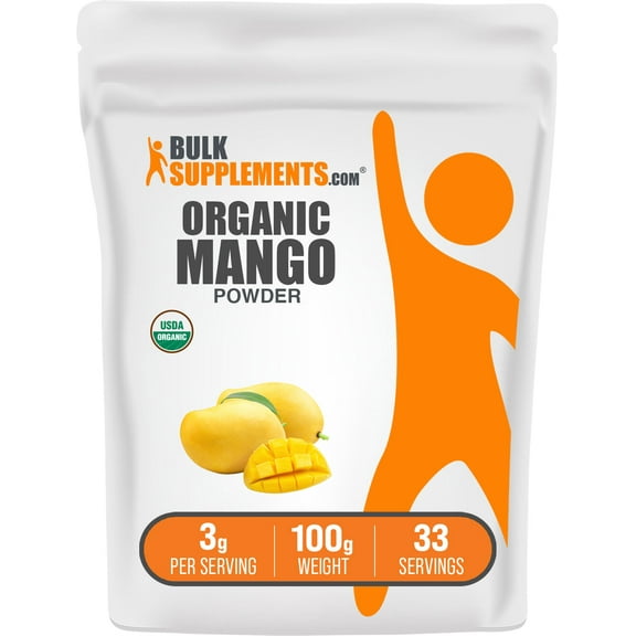 BulkSupplements Mango Powder- 3g per Serving - 100 Grams (3.5 oz) - 33 Servings