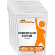 BulkSupplements Microcrystalline Cellulose Powder - 5 Kilograms 11 lbs
