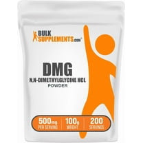 BulkSupplements N,N-Dimethyl Glycine HCl (DMG HCl) Powder - 500mg per Serving - 100 Grams (3.5 oz)