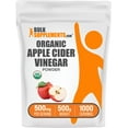 thumbnail image 1 of BulkSupplements Organic Apple Cider Vinegar Powder - 500mg per Serving - 500 Grams (1.1 lbs) - 1000 Servings, 1 of 6