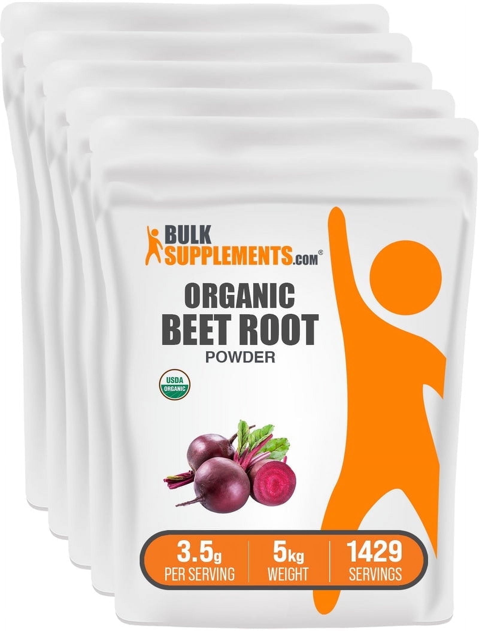 BulkSupplements Organic Beet Root Powder - Dietary Supplement, Vegan ...