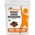 thumbnail image 1 of BulkSupplements Organic Chaga Mushroom Powder - 500mg per Serving - 100 Grams (3.5 oz) - 200 Servings, 1 of 5