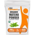 thumbnail image 1 of BulkSupplements Organic Matcha Powder - 750mg per Serving - 1 Kilogram (2.2 lbs) - 1333 Servings, 1 of 5