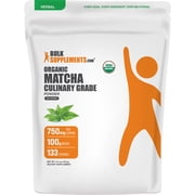 BulkSupplements Organic Matcha Powder - 100 Grams (3.5 oz)