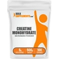 thumbnail image 1 of BulkSupplements Creatine Monohydrate Powder - 5g per Serving, 500g (1.1 lbs), 1 of 5