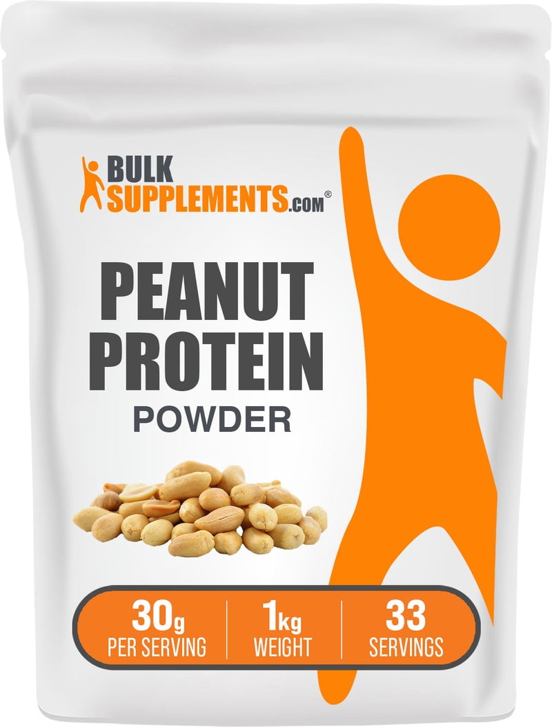 BulkSupplements Peanut Protein Powder- 30g per Serving - 1 Kilogram (2. ...
