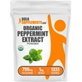 thumbnail image 1 of BulkSupplements Organic Peppermint Extract Powder - 750mg per Serving - 1 Kilogram (2.2 lbs) - 1333 Servings, 1 of 5
