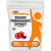 BulkSupplements Pomegranate Extract Powder - 500mg per Serving - 1 Kilogram (2.2 lbs) - 2000 Servings