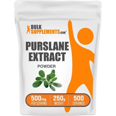 BulkSupplements Portulaca Oleracea Extract Powder - 500mg per Serving - 250 Grams (8.8 oz) - 500 Servings