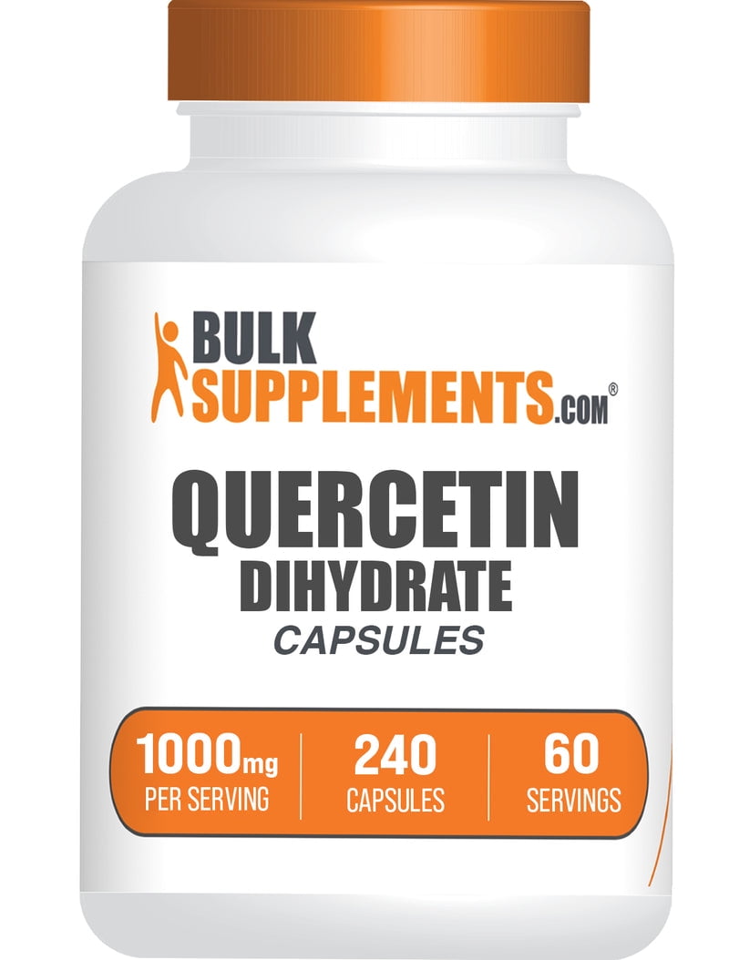 BulkSupplements Quercetin Dihydrate Capsules - 1000mg per Serving (240 Capsules - 60 Servings)