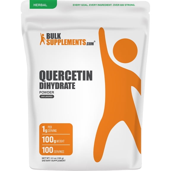 BulkSupplements Quercetin Dihydrate Powder - 100 Grams (3.5 oz)