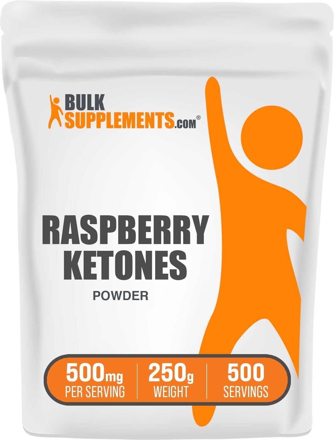 BulkSupplements Raspberry Ketones Powder - 500mg per Serving - 250 Grams (8.8 oz) - 500 Servings