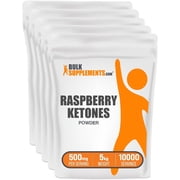 BulkSupplements Raspberry Ketones Powder - 500mg per Serving - 5 Kilograms 11 lbs - 10000 Servings