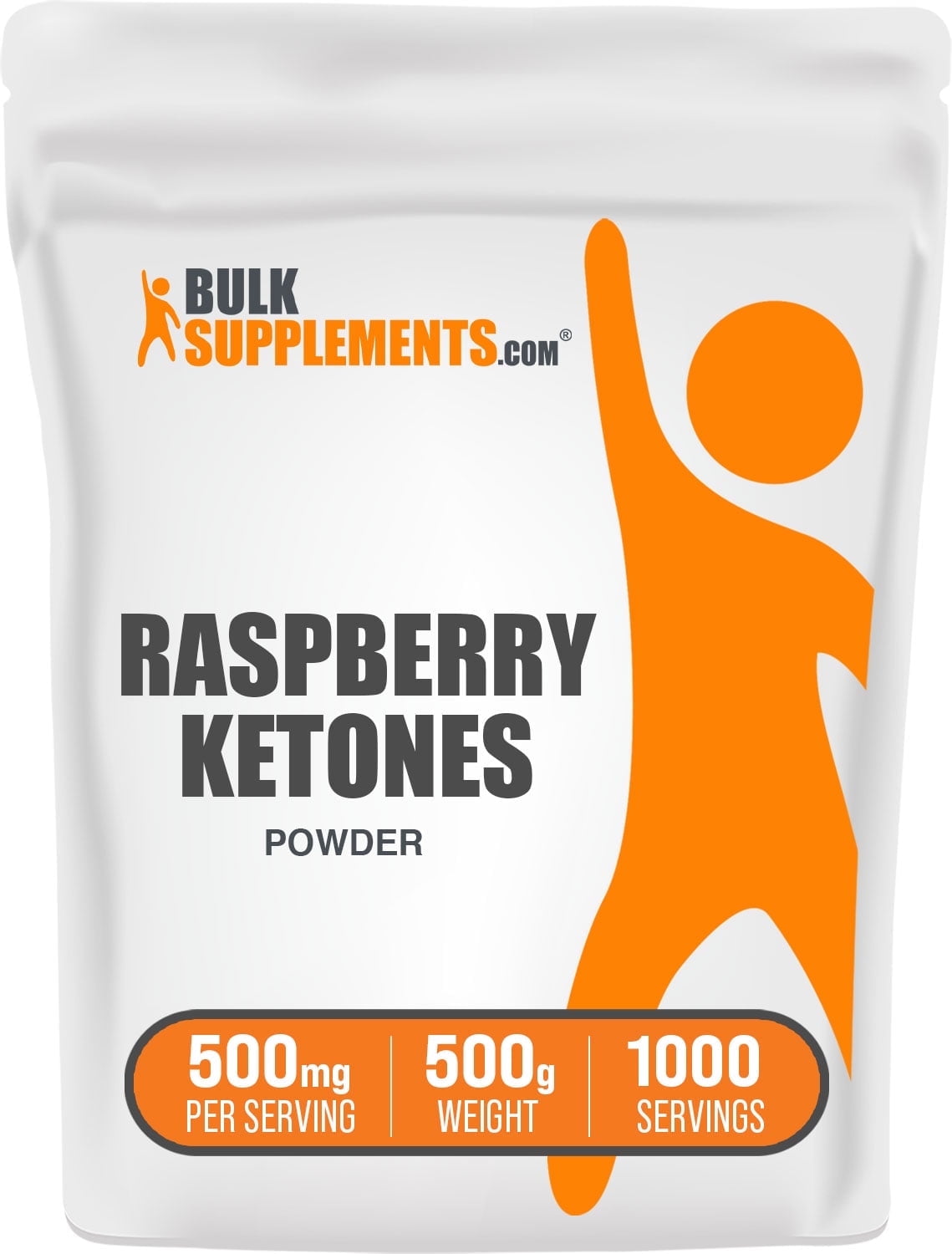 BulkSupplements Raspberry Ketones Powder - 500mg per Serving - 500 Grams (1.1 lbs) - 1000 Servings