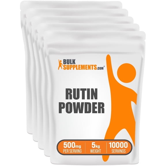 BulkSupplements Rutin Powder - 500mg per Serving - 5 Kilograms (11 lbs) - 10000 Servings