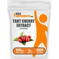 thumbnail image 1 of BulkSupplements Tart Cherry Extract Powder - 500mg per Serving - 1 Kilogram (2.2 lbs) - 2000 Servings, 1 of 5