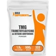 thumbnail image 1 of BulkSupplements Trimethylglycine Powder - as Betaine Anhydrous, 1.5g per Serving - 500 Grams (1.1 lbs) - 333 Servings, 1 of 6