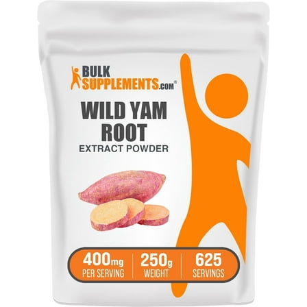 BulkSupplements Wild Yam Extract Powder - 250 Grams (8.8 oz)