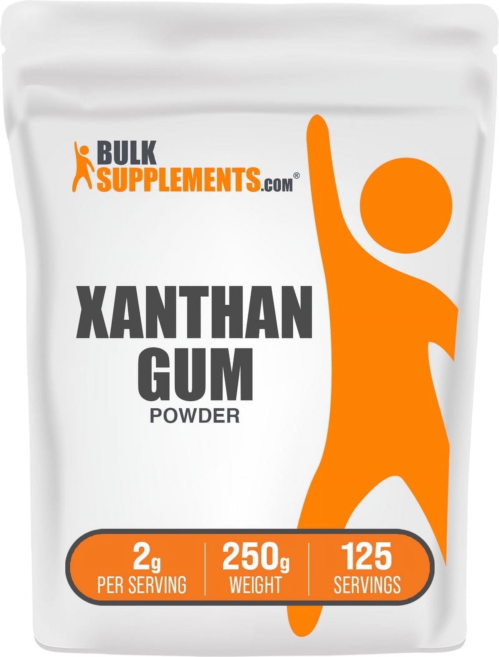 BulkSupplements Xanthan Gum Powder, Thickening Agent, 250g, 125 Servings