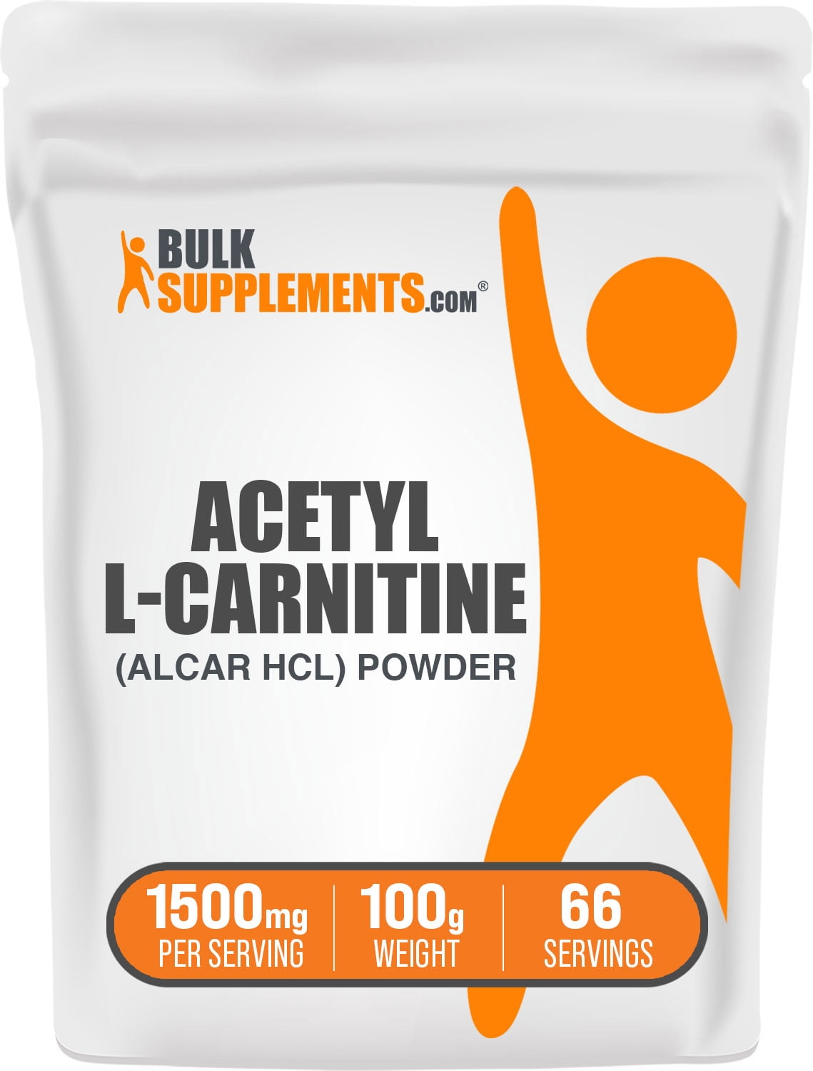 Acetyl LCarnitine HCl Powder, 1000mg ALCAR HCl