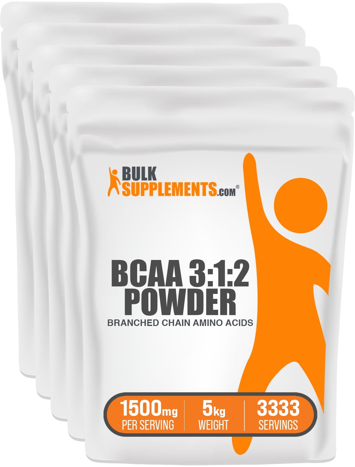 BulkSupplements BCAA 2:1:1 - 250 Grams