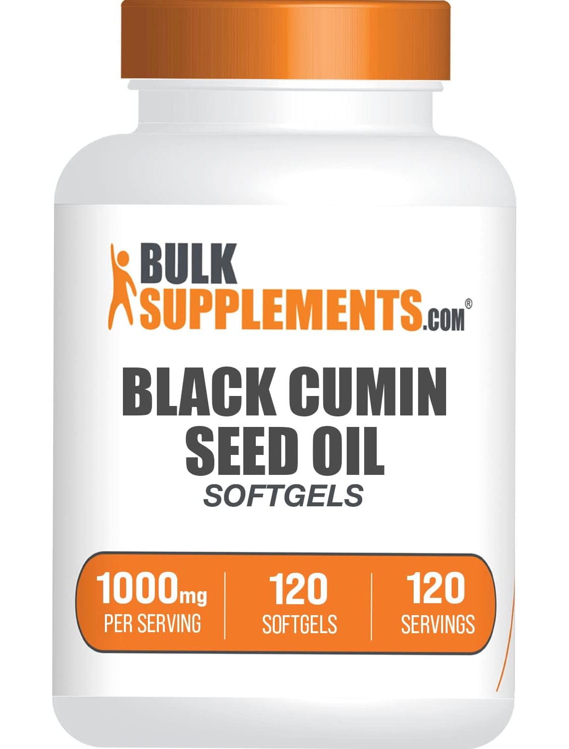Black Cumin Seed Oil Softgels, 1000mg Supports