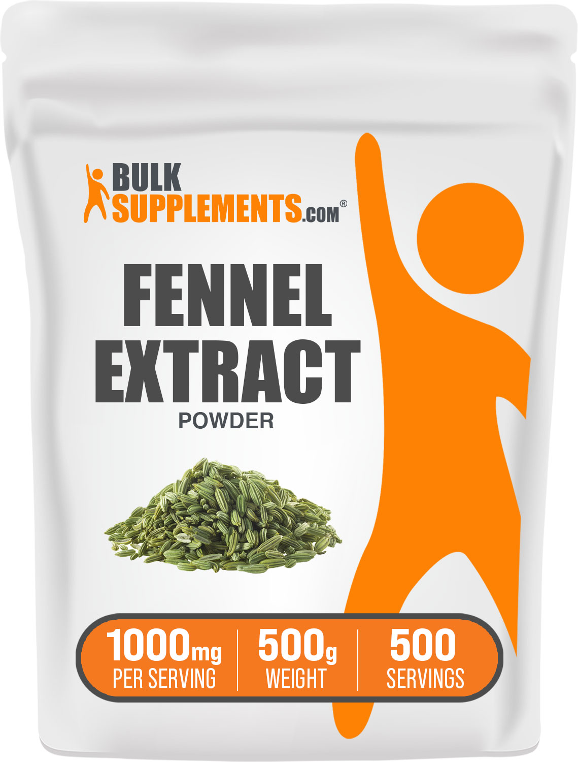 Fennel Extract Powder, 1000mg Colon, Heart, & Liver Support Supplement