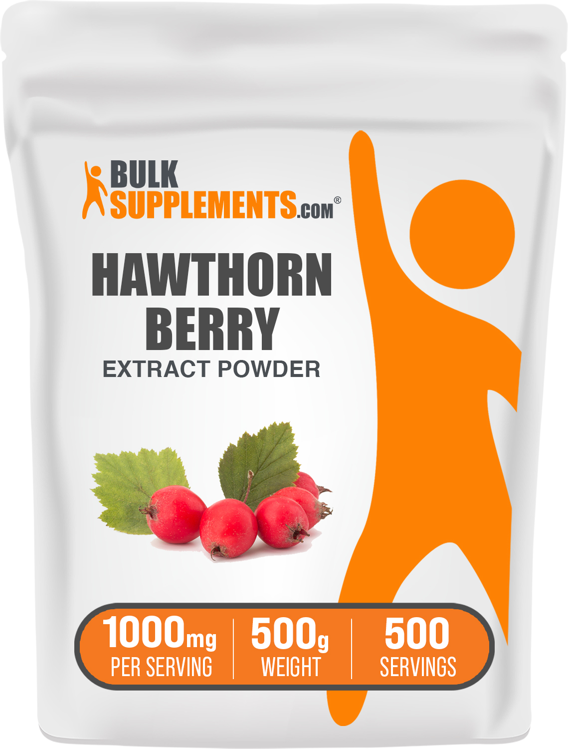 Hawthorn Berry Extract Powder, 1000mg Heart