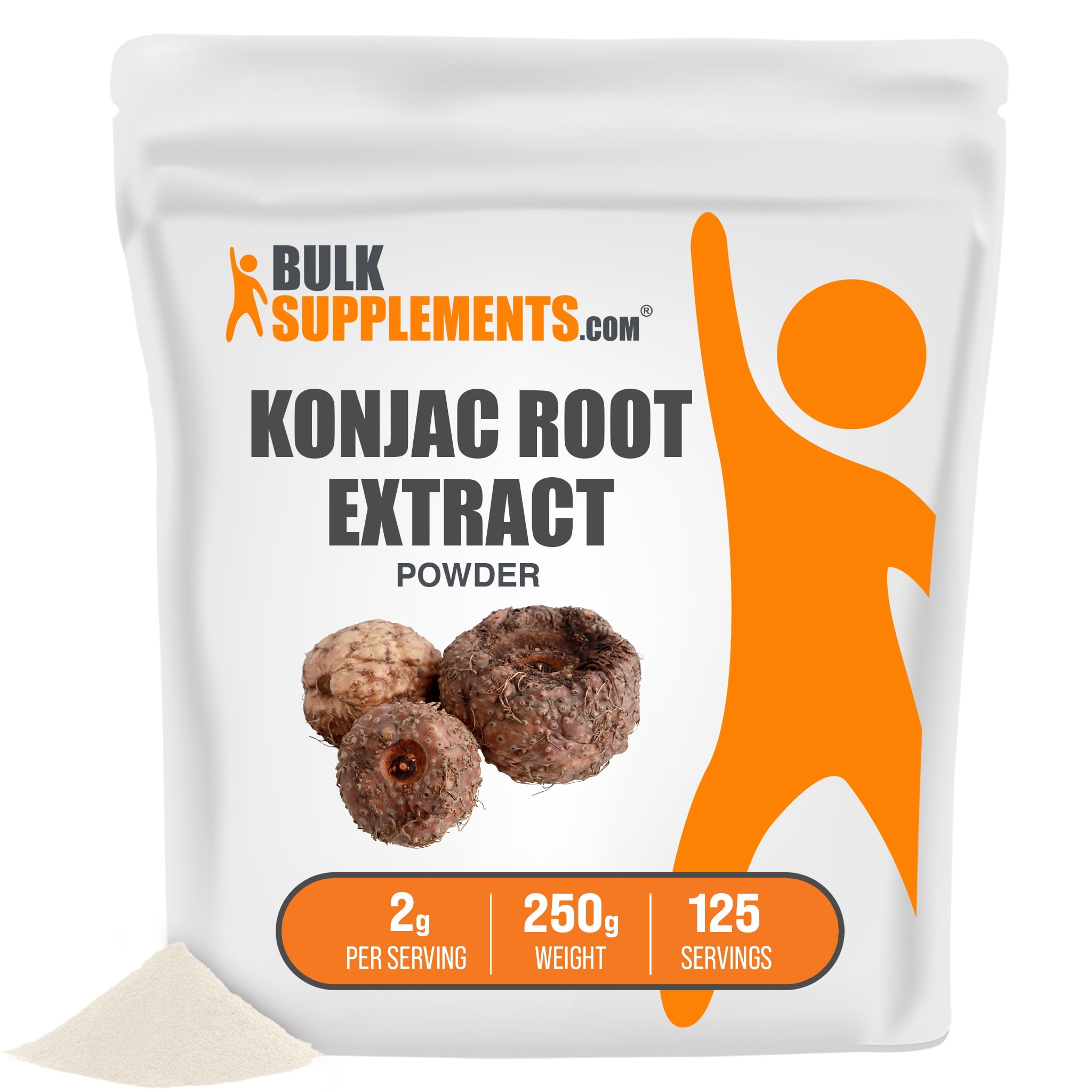 Konjac Root Powder Fiber Supplement Powder