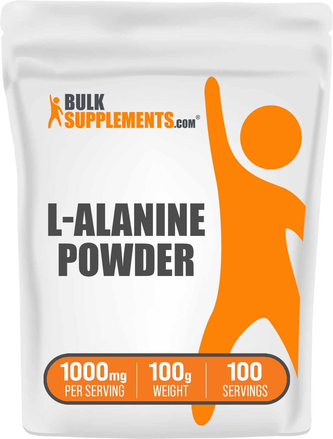 LAlanine Powder, 1000mg Vegan Amino Acid Powder
