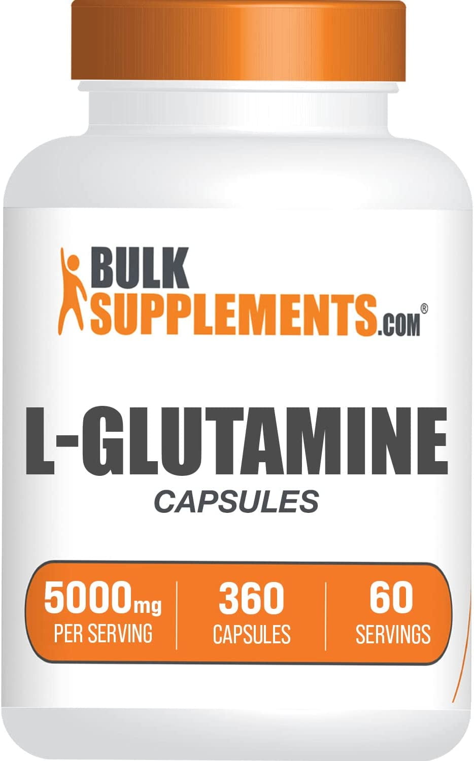 LGlutamine Capsules, 5000mg Athletic Boosting