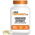 Longjack Extract (Tongkat Ali) Capsules, 1000mg Muscle Growth & Recovery