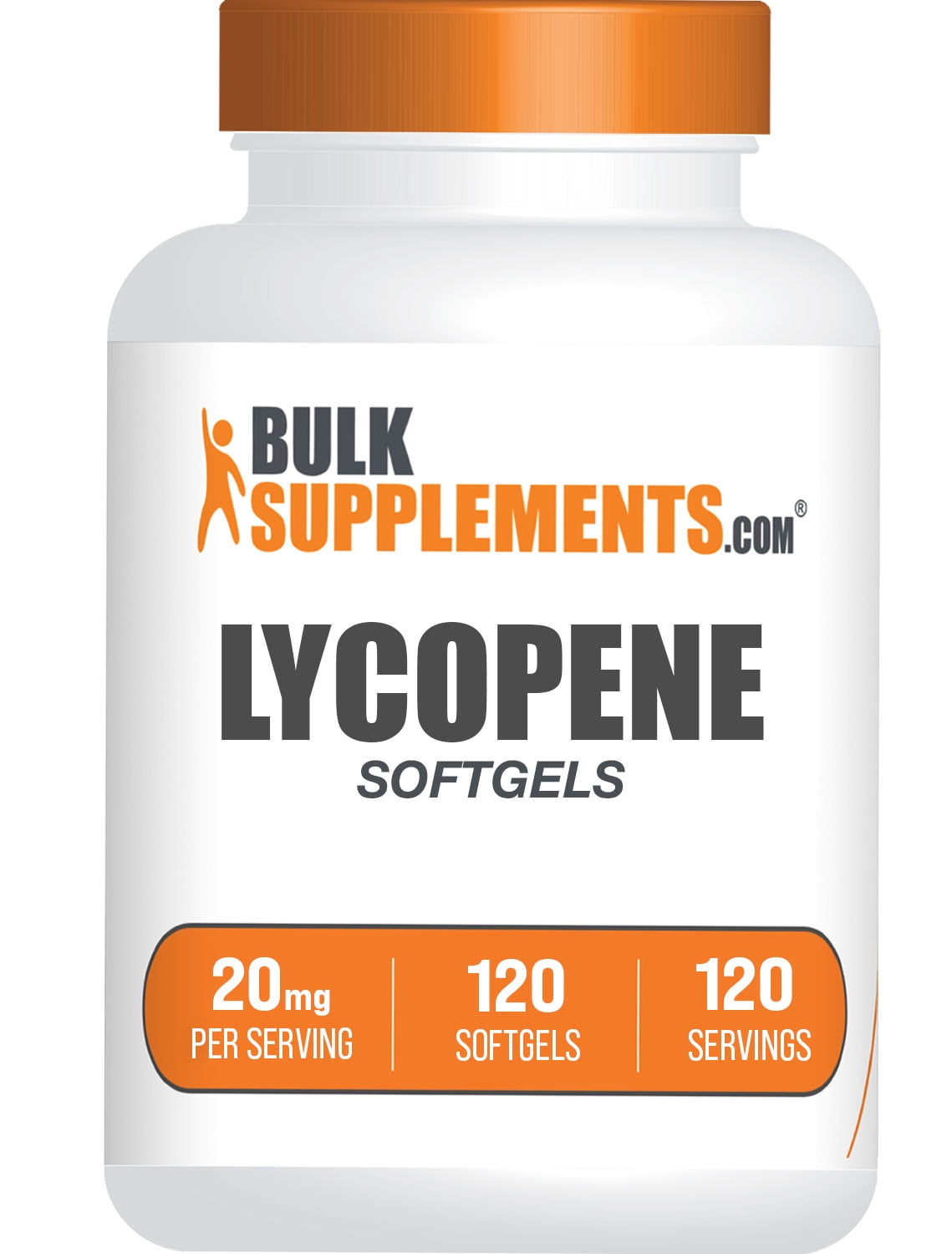 Lycopene Softgels, 20mg Antioxidant Supplement