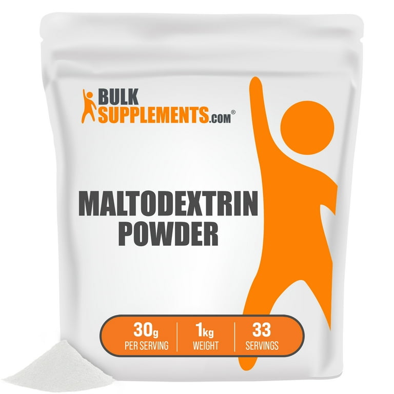 BulkSupplements.com Maltodextrin (1 Kilogram - 2.2 lbs - 33 Servings) 