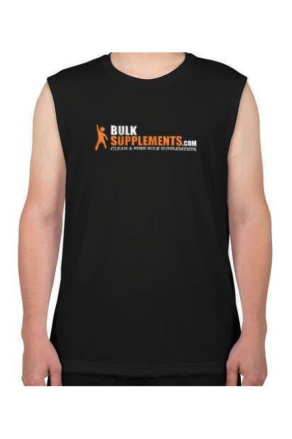 BulkSupplements Men's Performance Tank - Black, 3XL