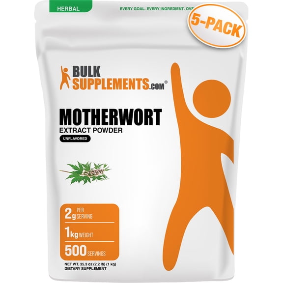 BulkSupplements Motherwort Extract Powder (5 Kilograms)