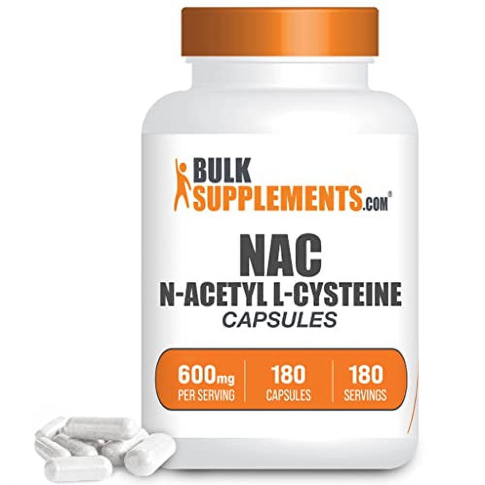 NAcetyl LCysteine Capsules NAC Supplement NAC
