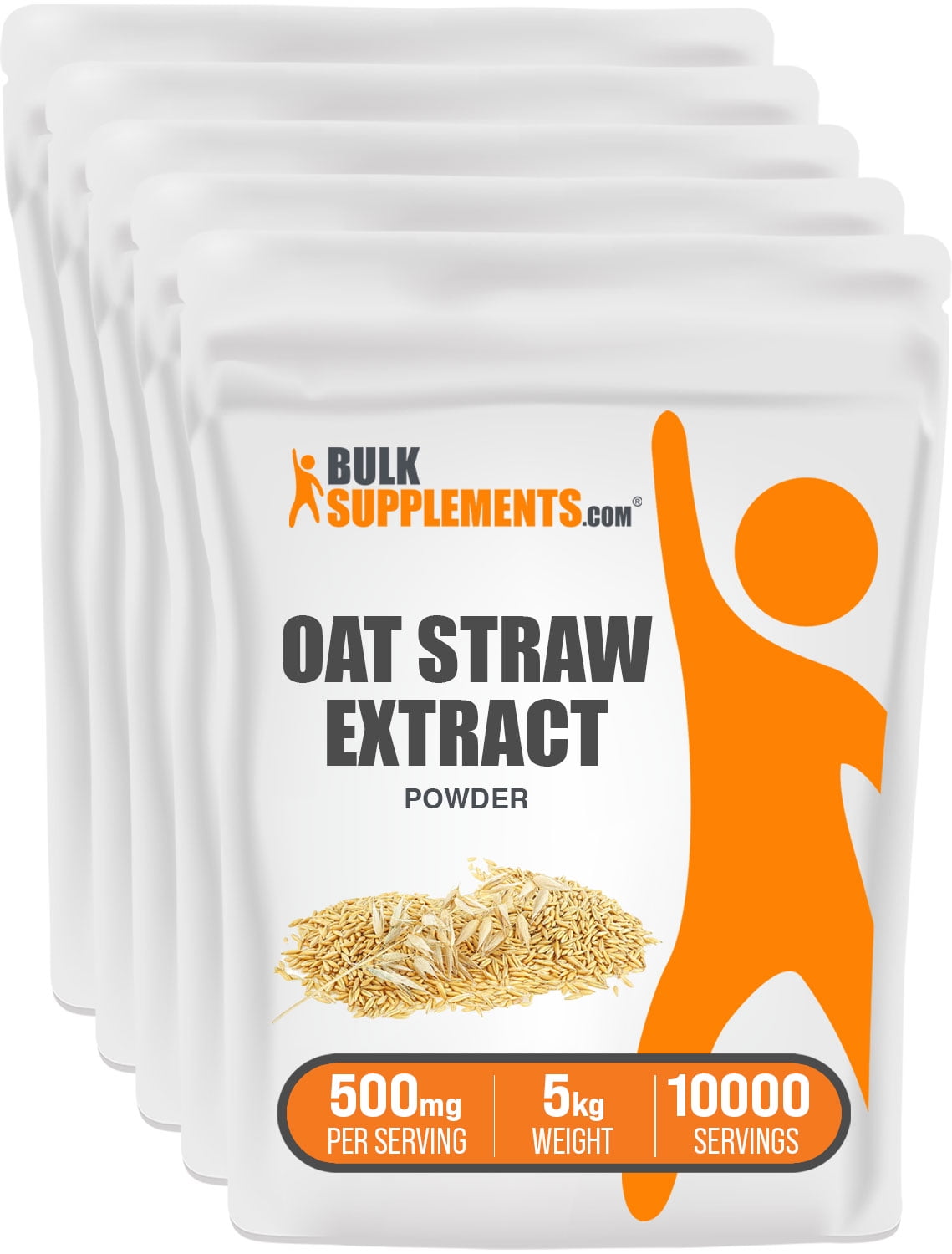 Oat Straw Extract Powder 500mg Digestive Support