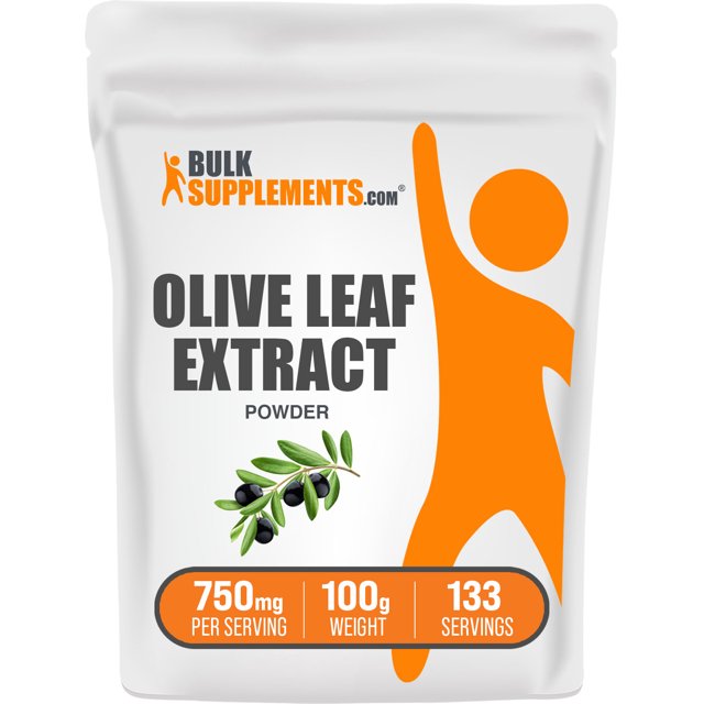 Olive Leaf Extract Powder Herbal Supplement (100g