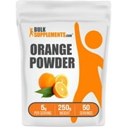 BulkSupplements.com Orange Powder (250g - 50 Servings)