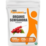 BulkSupplements.com Organic Schisandra Powder, 1000mg - Schisandra Supplement - Liver Support (250g - 8.8 oz)