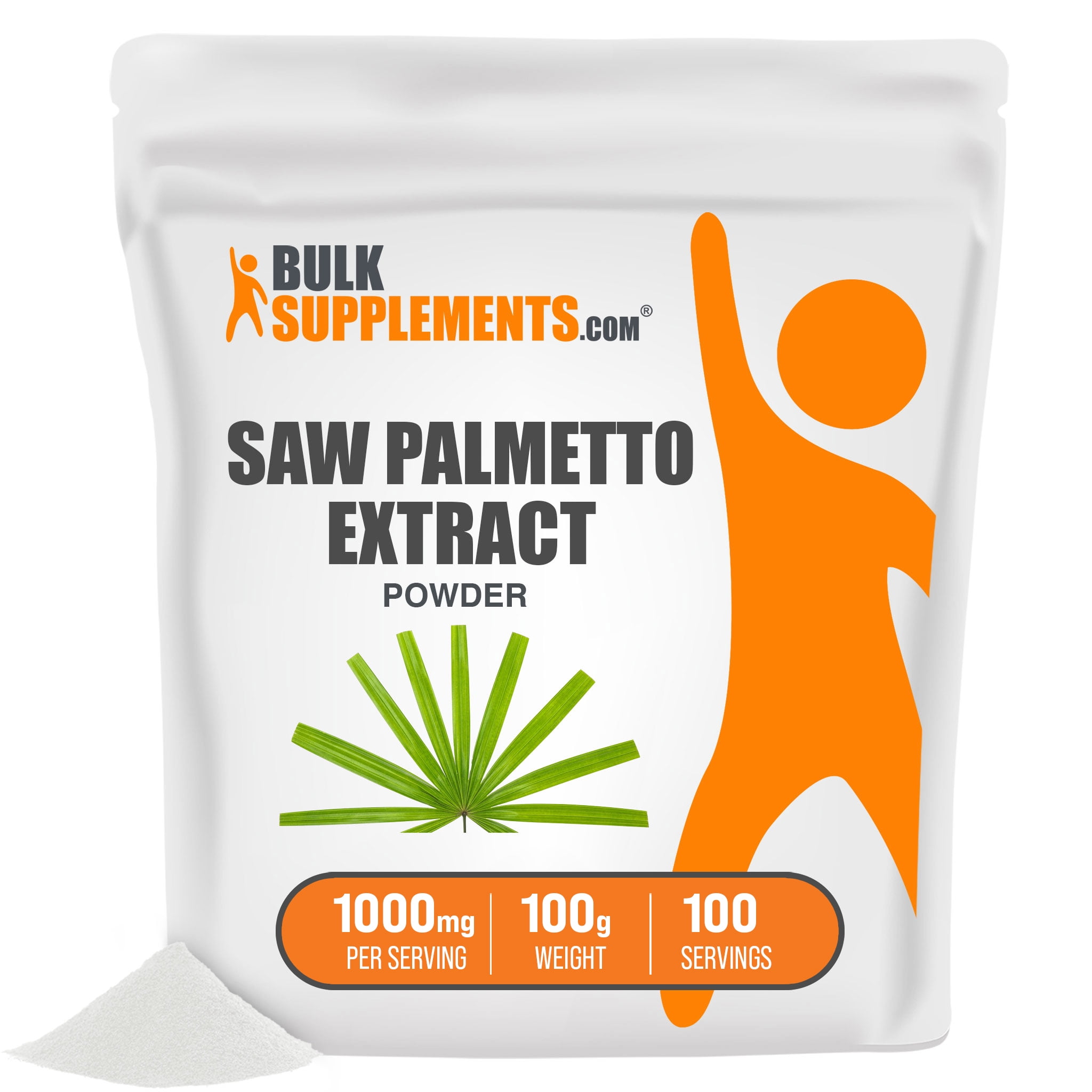 Saw Palmetto Extract Powder, 1000mg Men's Health