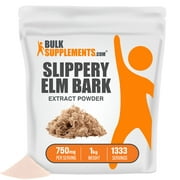 BulkSupplements.com Slippery Elm Extract Powder - Slippery Elm Bark Powder - Slippery Elm Powder (1 Kilogram)