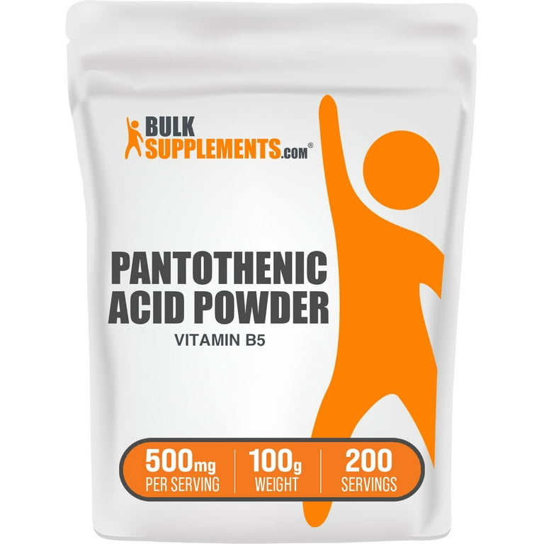 Pantothenic acid acne deals
