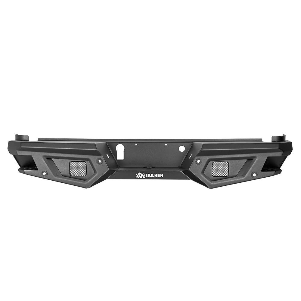 Bulken Back Rear Step Bumper Compatible with 2015-2021 Chevrolet Colorado Pickup Truck