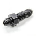 thumbnail image 1 of Bulkhead Fitting Straight 6 AN Male to 6 AN Male Bulkhead - Aluminum - Black Anodized, 1 of 1